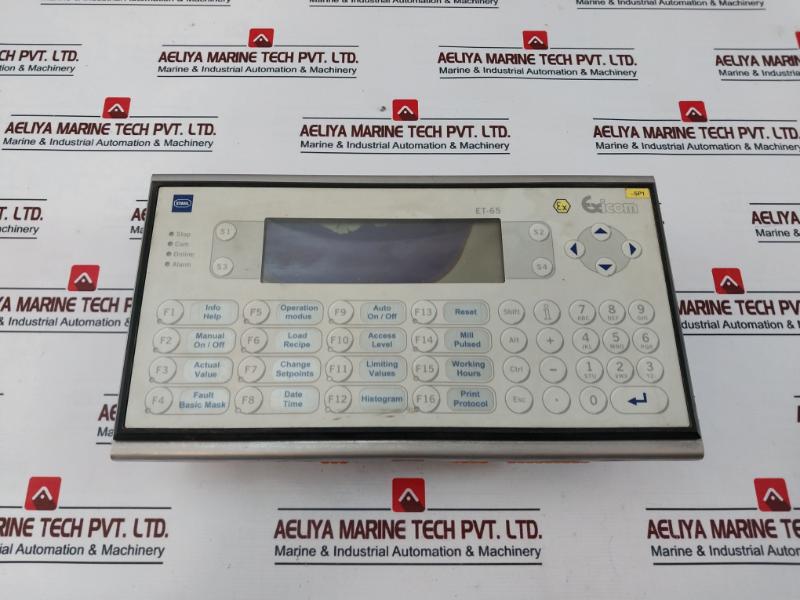Stahl Et-65-rs422 Hmi Terminal Operator Panel Rev.hw: 2.13