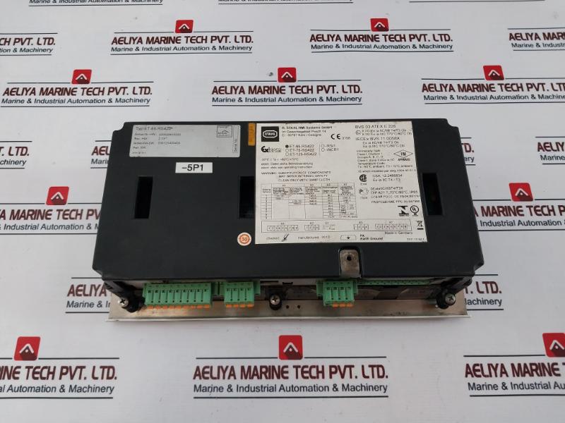 Stahl Et-65-rs422 Hmi Terminal Operator Panel Rev.hw: 2.13