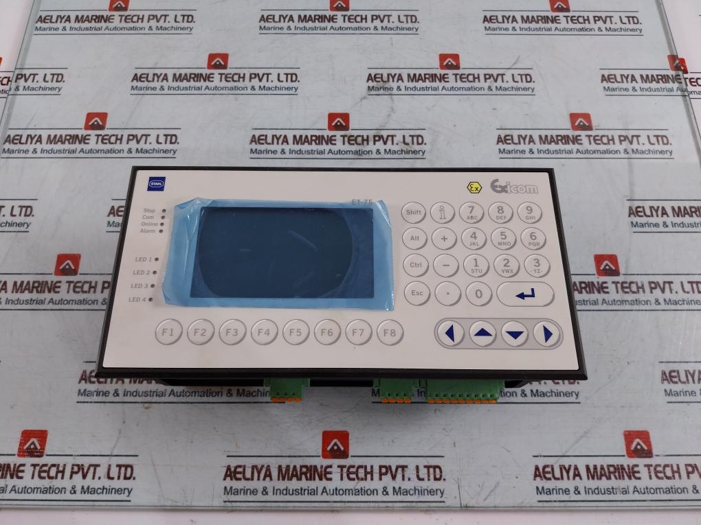Stahl ET-75-B-RS422 HMI Operator Terminal 224554 ET-75-B-PACK Rev. Hw 2.14