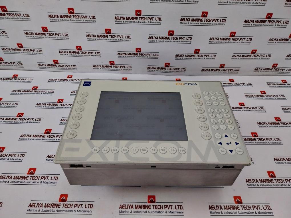 Stahl Exicom ET-306-A-TX-TFT Operator Interface 24Vdc/1.5A Rev Hw 03.00.21