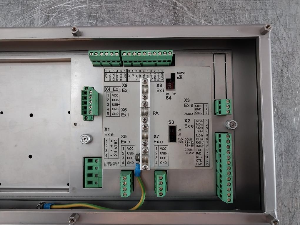 Stahl Exicom ET-306-A-TX-TFT Operator Interface Panel DC24V/1,5A