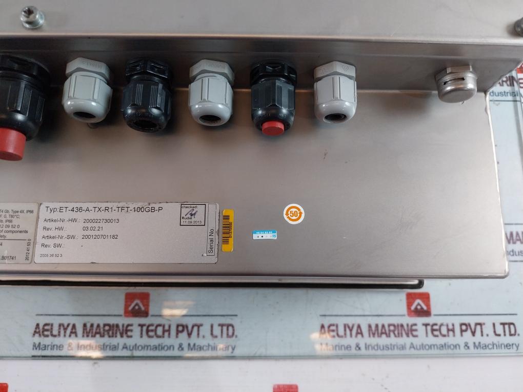 Stahl Et-436-a-tx-r1-tft-100Gb-p Exicom Panel Pc Dc 24V/1.5A 30 Vdc 01370550