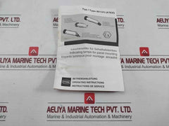 Stahl Indicating Lamp For Panel Mounting Set 10,8...28V Ac/Dc Part No: 8013/321