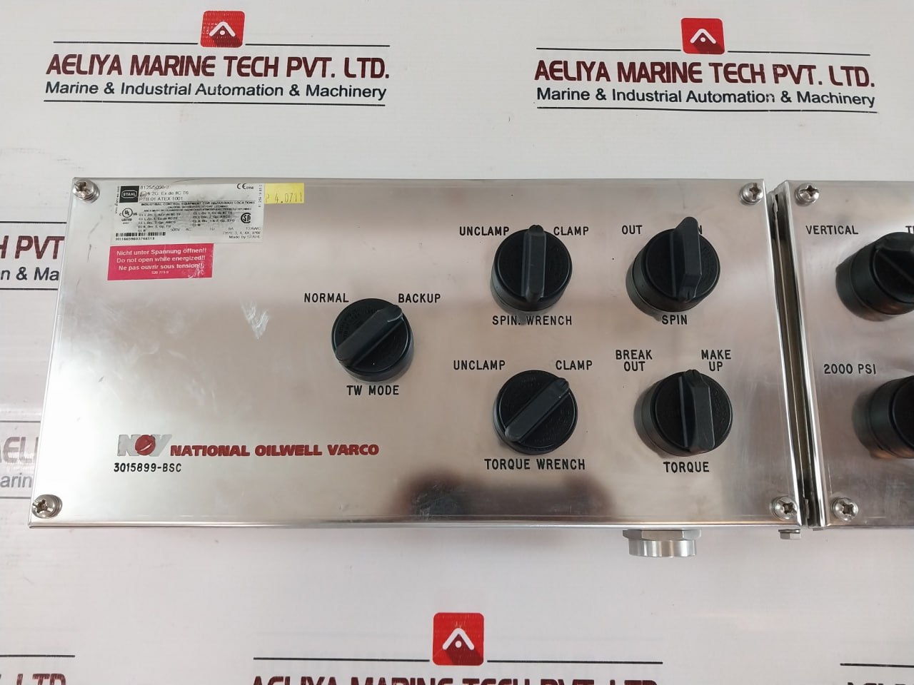 Stahl 8125/5000-2 Explosion Protected Metallic Control Stations 500V
