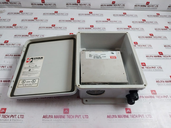 Stahlin J1008Hpl Fiberglass Enclosure 200-240Vac 3.5A +12V-18A 50/60Hz