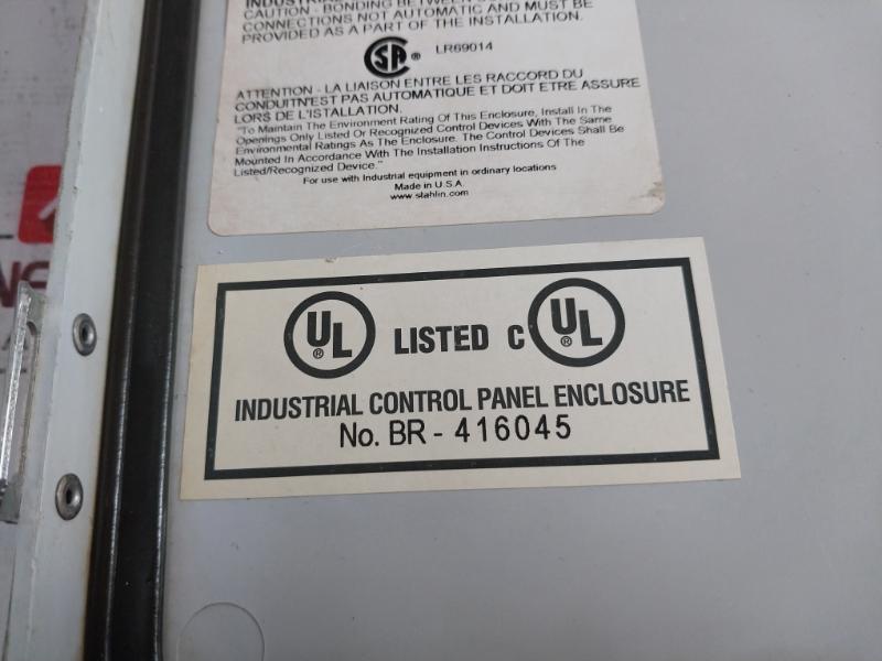 Stahlin J1008Hpl Fiberglass Enclosure 200-240Vac 3.5A +12V-18A 50/60Hz