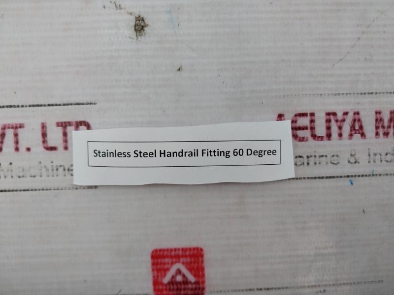 Stainless Steel Stanchion 60 Degree Boat Hand Rail Fitting