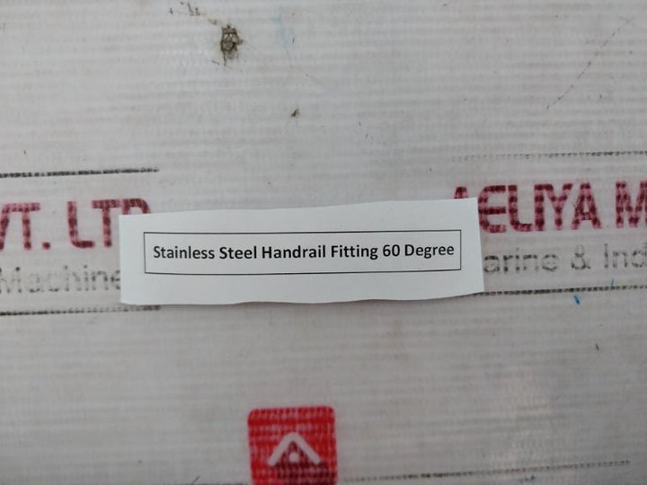 Stainless Steel Stanchion 60 Degree Boat Hand Rail Fitting