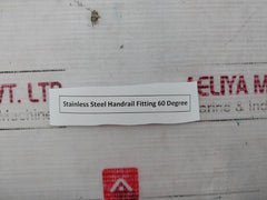 Stainless Steel Stanchion 60 Degree Boat Hand Rail Fitting