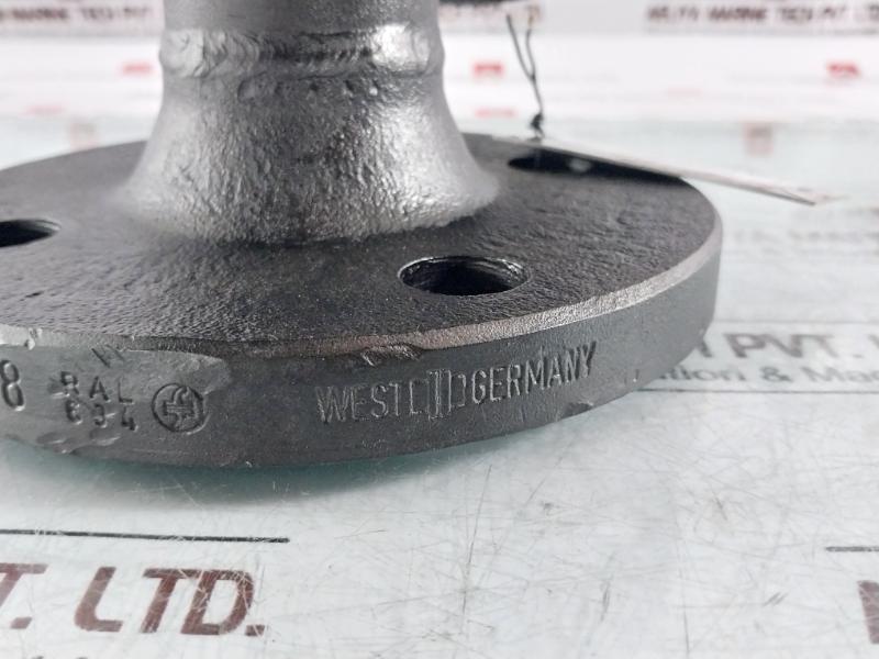 Stal 1910 374-g Iron Flange Reducing Tee, For Plumbing Pipe