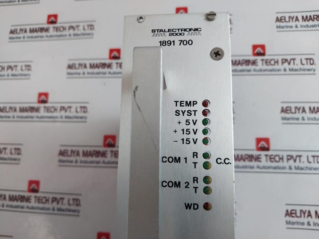 Stalectronic 1891 700 Pcb Card 8537 000-411 G