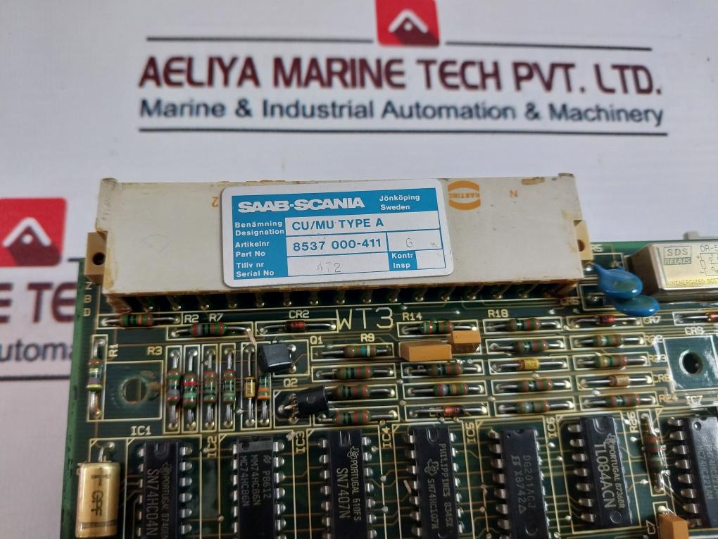 Stalectronic 1891 700 Pcb Card 8537 000-411 G