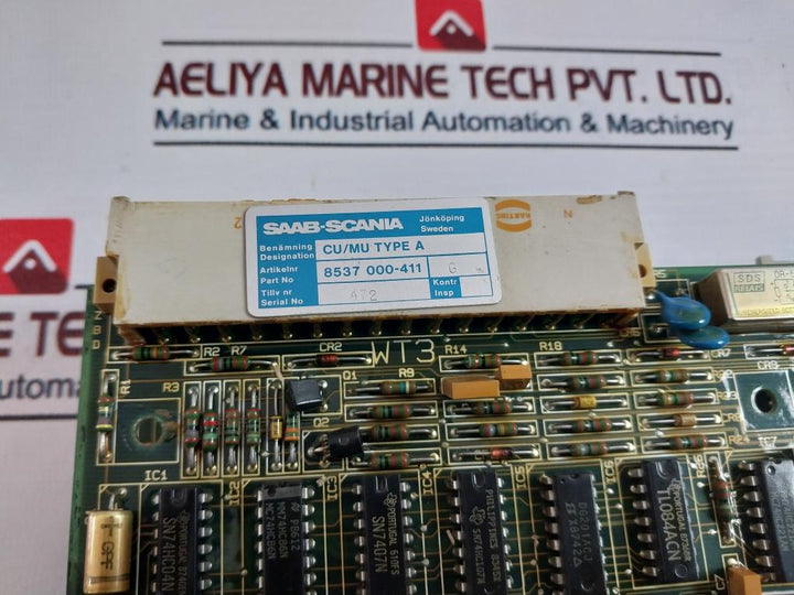 Stalectronic 1891 700 Pcb Card 8537 000-411 G