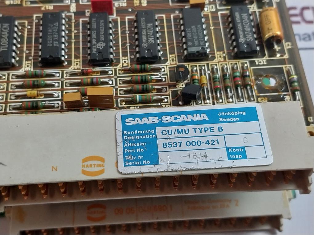 Stalectronic 1891 701 8537 000-421 G Printed Circuit Board Cu/Mu Type B