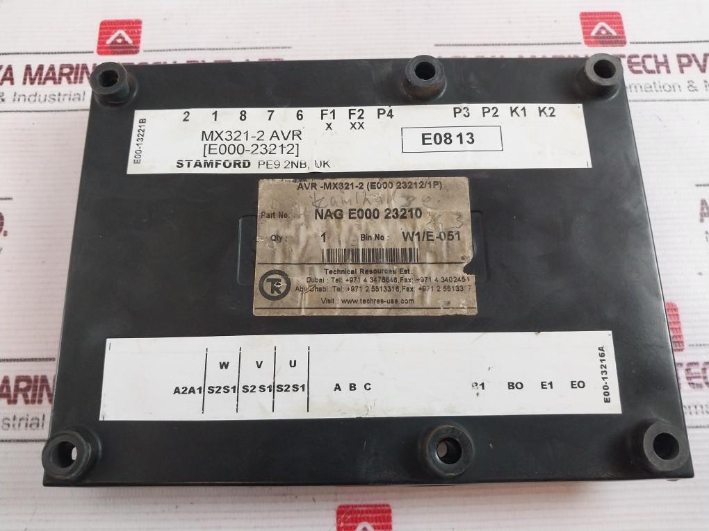 Stamford Mx321-2 Avr Automatic Voltage Regulator E00-13216A