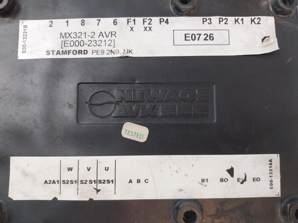 Stamford Mx321-2 Avr Voltage Regulator E000-23212