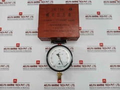 Standard Pressure Gauge Part No Yb-150 Shanghai Automation Range-0.1 To 0 Mpa