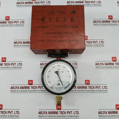Standard Pressure Gauge Part No Yb-150 Shanghai Automation Range-0.1 To 0 Mpa