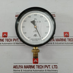 Standard Pressure Gauge Part No Yb-150 Shanghai Automation Range-0.1 To 0 Mpa
