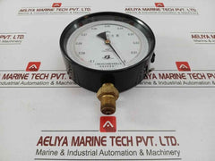 Standard Pressure Gauge Part No Yb-150 Shanghai Automation Range-0.1 To 0 Mpa