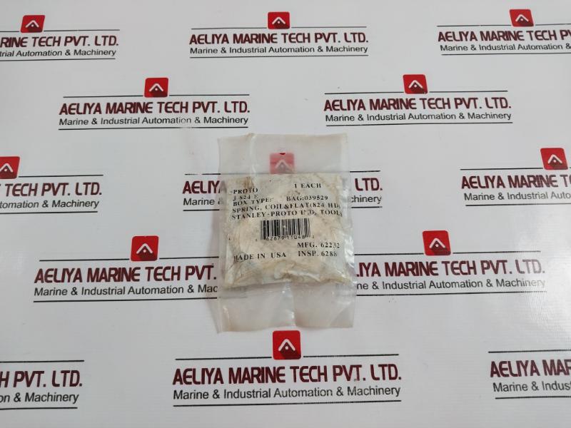 Stanley-proto J824E Spring Coil & Flat (824 Hd)