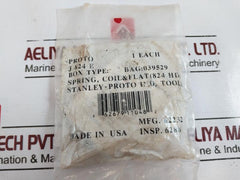 Stanley-proto J824E Spring Coil & Flat (824 Hd)