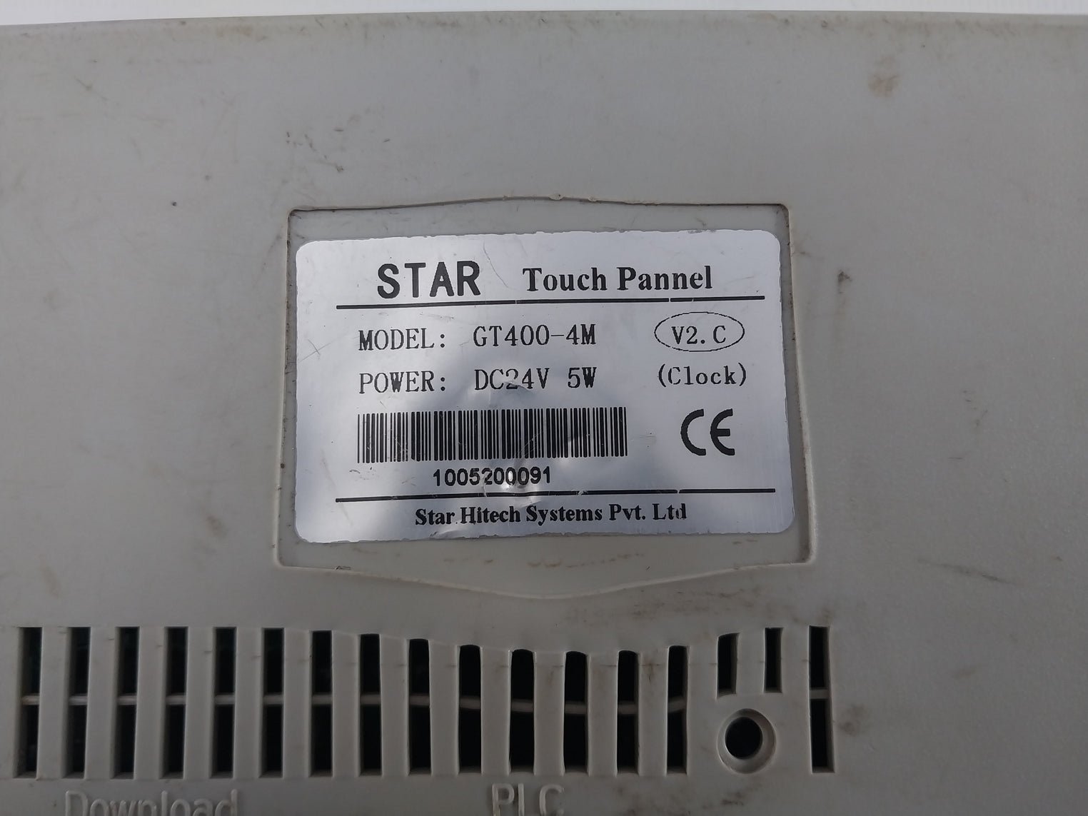 Star Hitech Gt400-4M Touch Panel V2.C Dc24V 5W