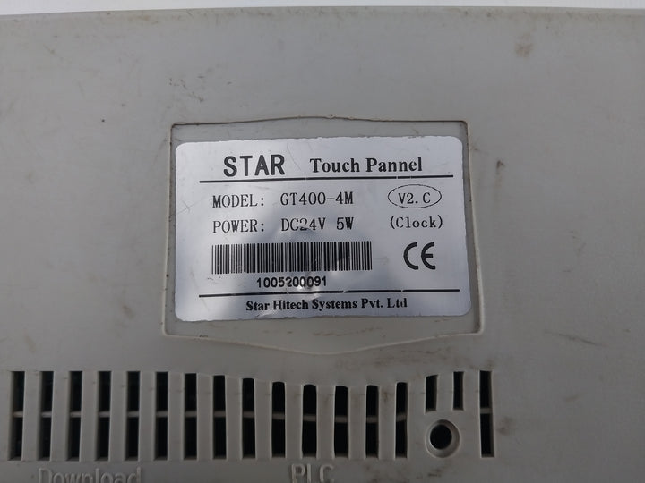 Star Hitech Gt400-4M Touch Panel V2.C Dc24V 5W
