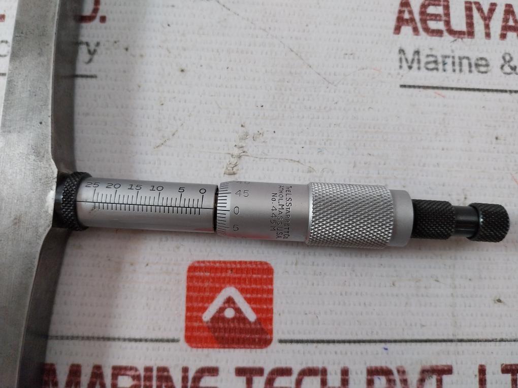 Starrett 445M Depth Micrometer Set 0-45 0-25