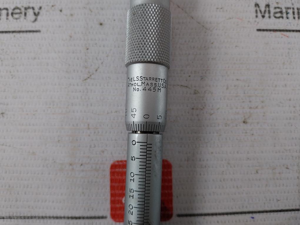 Starrett 445M Depth Micrometer Set 0-45 0-25