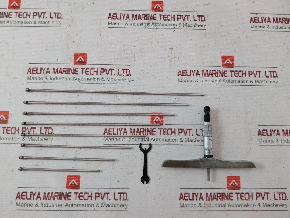 Starrett 445M Depth Micrometer Set 0-45 0-25