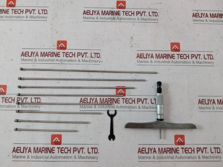 Starrett 445M Depth Micrometer Set 0-45 0-25