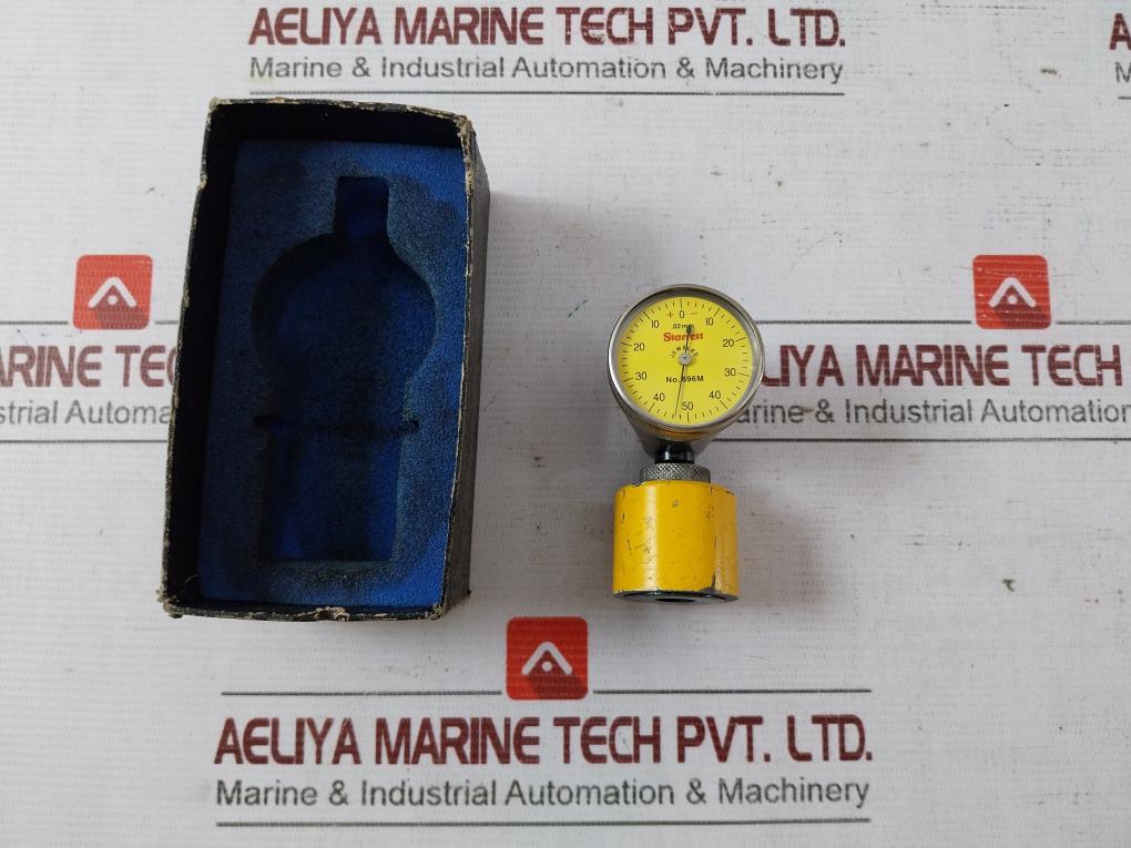 Starrett 696M Dial Strain Gauge .02 Mm