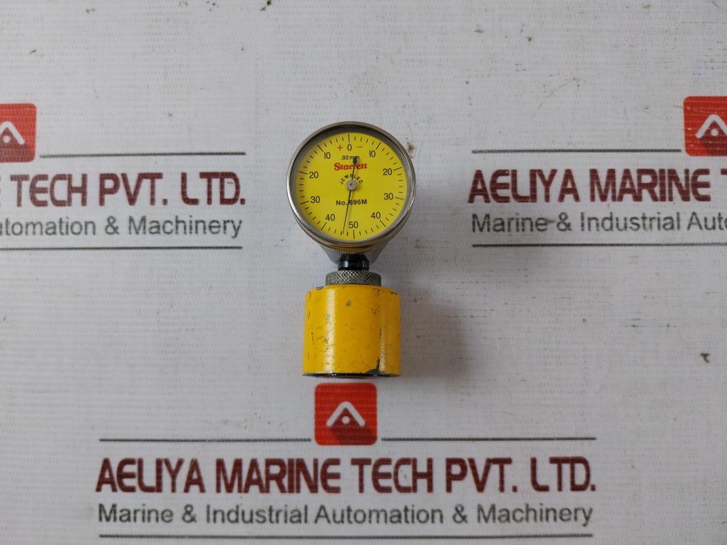 Starrett 696M Dial Strain Gauge .02 Mm