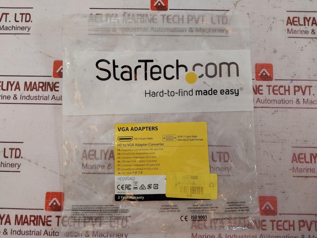 Startech Hd2Vgae2 Hd To Vga Adapter Converter Rev: 2