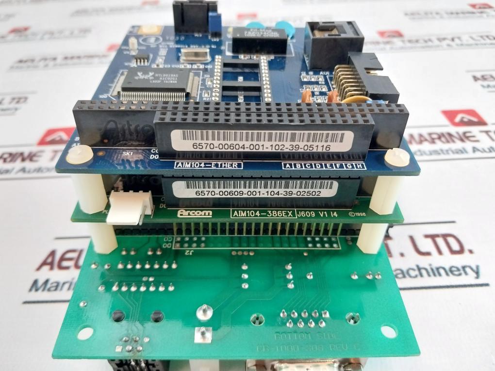 Static Controls Ad-1000-232 Printed Circuit Board Rev. C