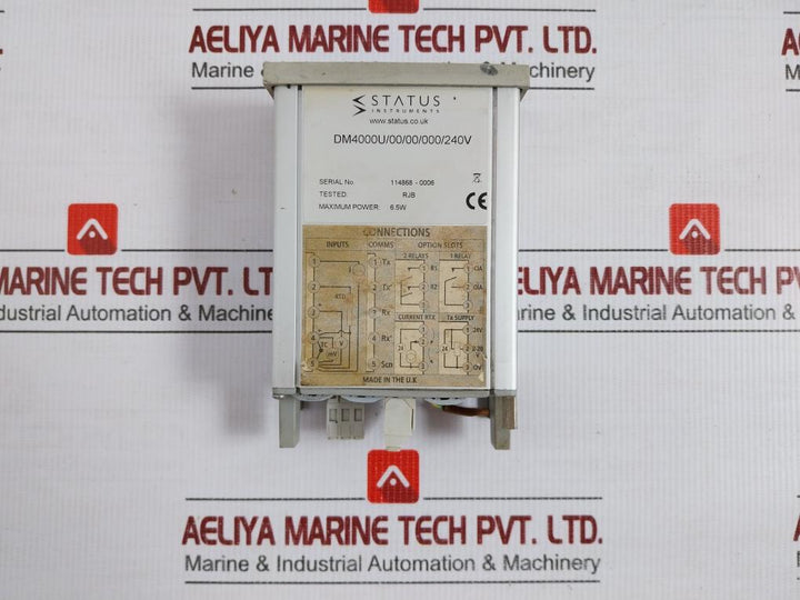 Status Instruments Digital Process Indicator Dm4000