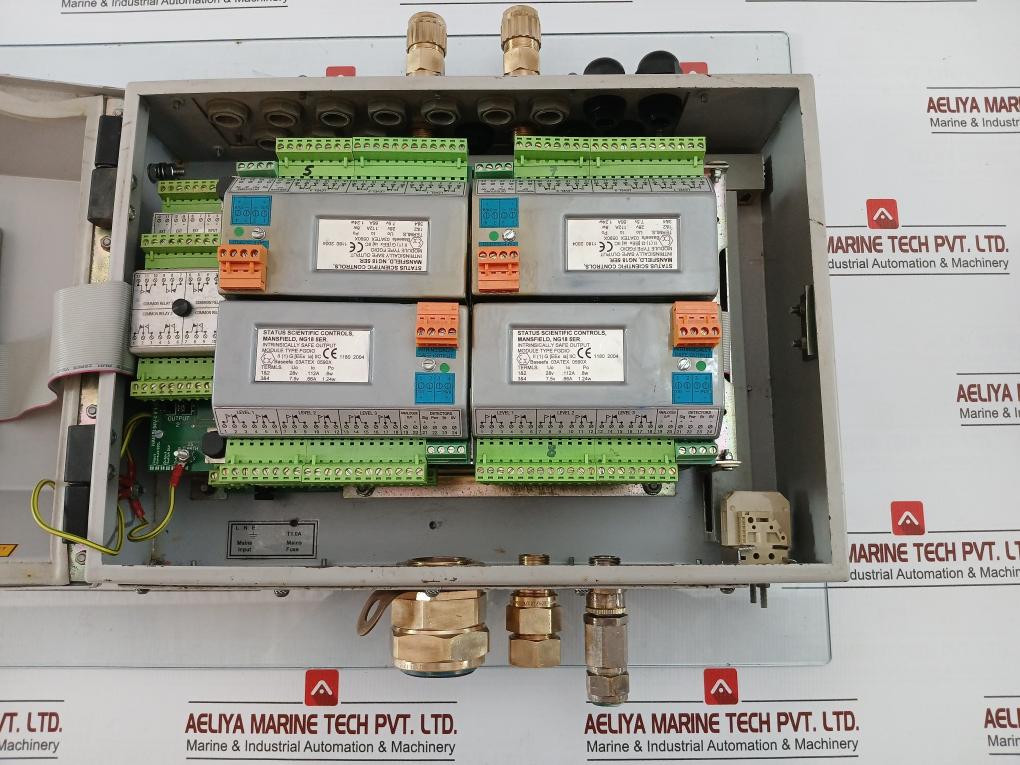 Status Scientific Controls Monitoring Control Panel 110V-120Vac 60Hz Mcu3