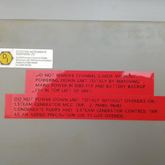 Status Scientific Controls Monitoring Control Panel 110V-120Vac 60Hz Mcu3