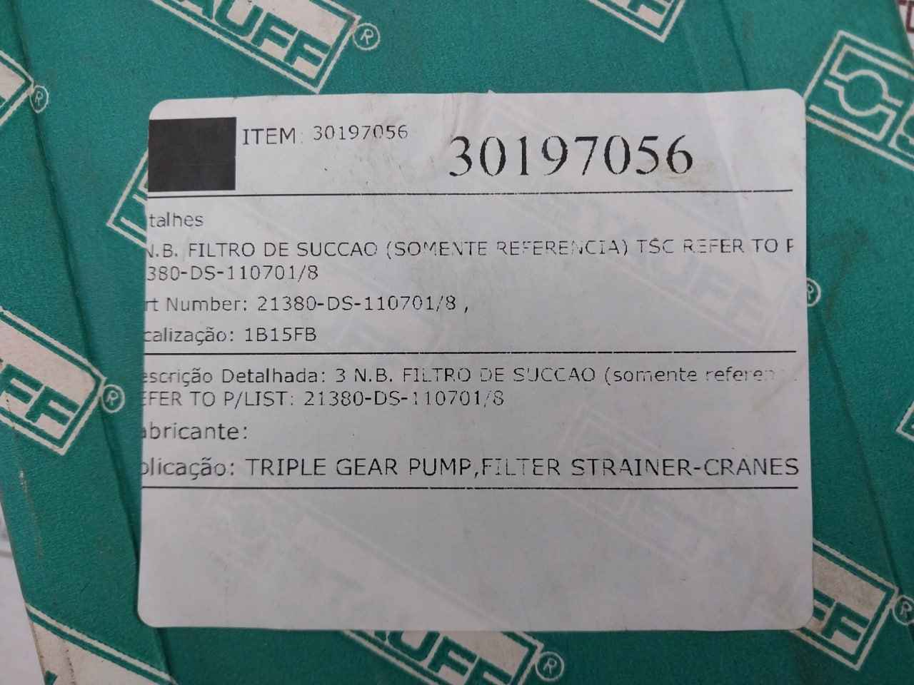 Stauff Sus-131-g48-272-125-p-o Suction Line Filter Strainer 1910000653