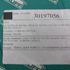 Stauff Sus-131-g48-272-125-p-o Suction Line Filter Strainer 1910000653