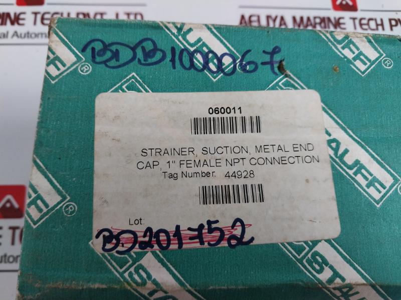 Stauff Sus-a-068-n16F-140-125-0 Tank Suction Strainer Hydraulic Filter 10 Gpm