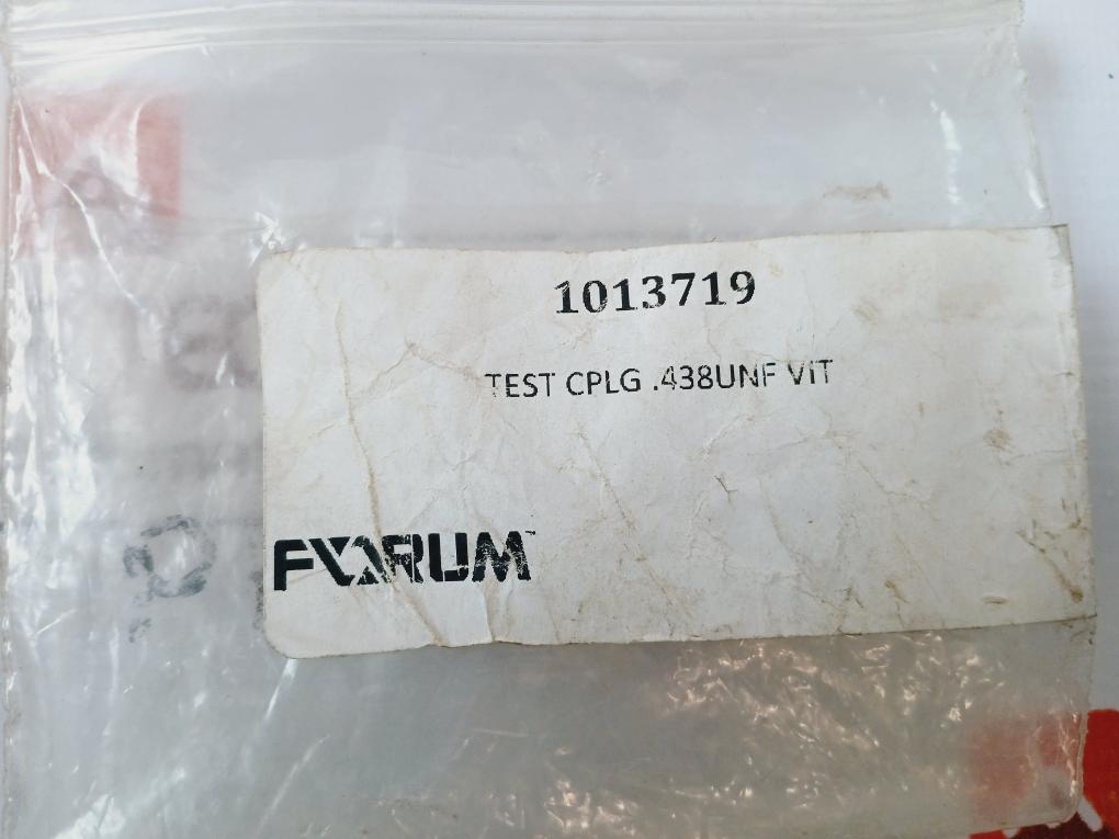 Stauff Test 20 Coupling 0.438 Unf Vit With Cap