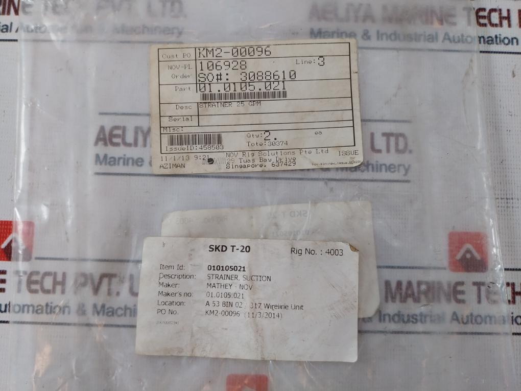 Stauff Tmf-25-5 Hydraulic Filter