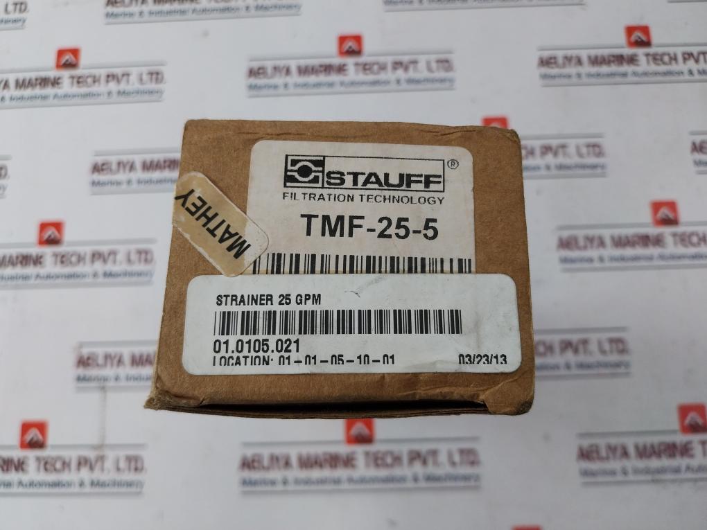 Stauff Tmf-25-5 Hydraulic Filter