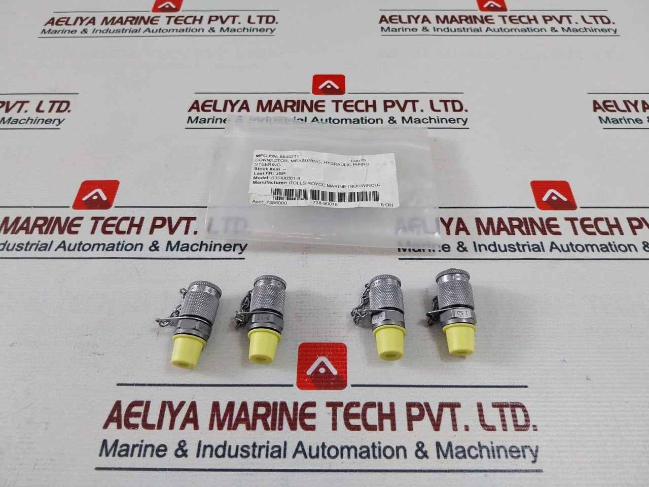 Stauff Test 20 6639211 Test Coupling 635Xx001-8 Connector