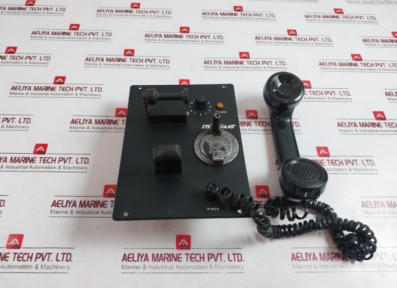 Steenhans P-4212 Vintage Black Wall Mount Telephone Ep403.00192-238