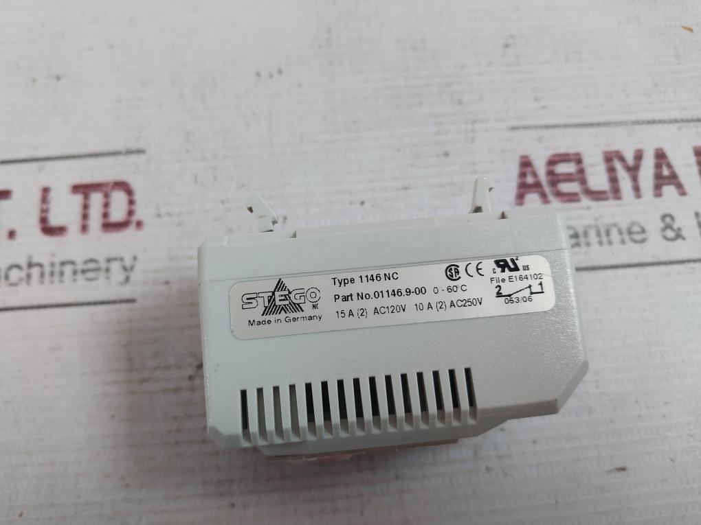 STEGO 01146.9-00 Thermostat Controller E164102