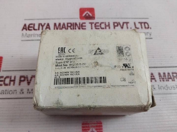 Stego Etf 012 Electronic Humidity 01230.0-00 Ip20