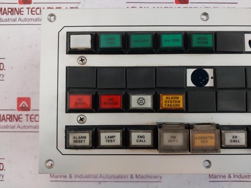 Stein Sohn 96-0268/A102.2/Dap08 Duty Alarm Panel Ecr E 326.1 A